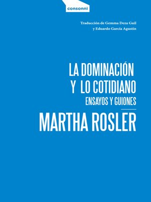 cover image of La dominación y lo cotidiano